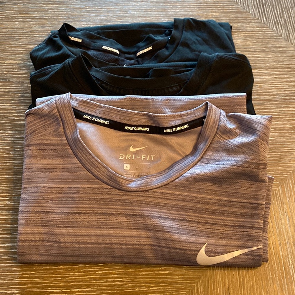 Nike DriFit 3 pack Short sleeve shirts
